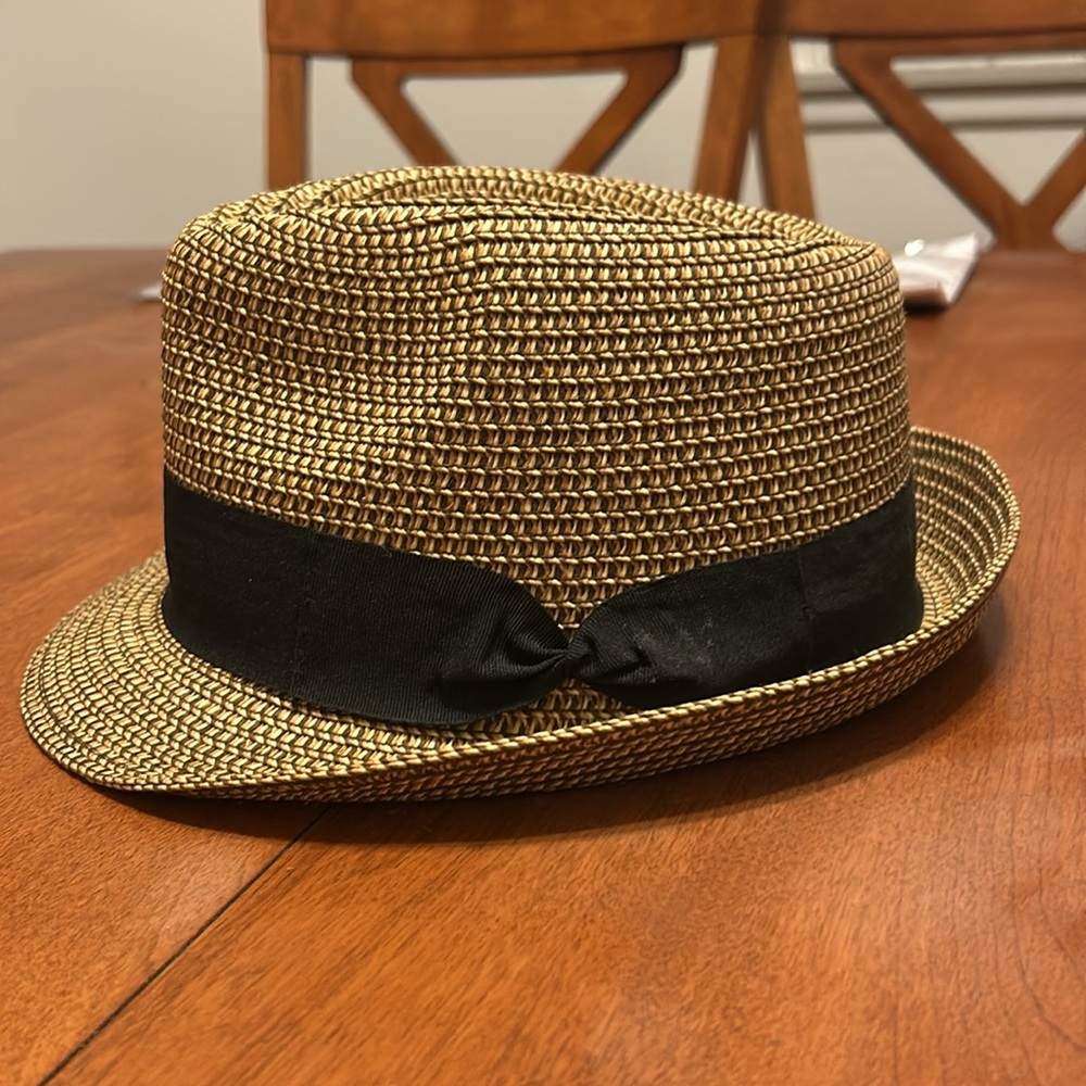 NWOT BP brown with black fedora